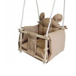 Huśtawka kubełkowa z materacem